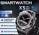 SmartWatch X5Pro Max -  Smartwatch que Une Estilo, Tecnologia e Desempenho!